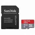 SanDisk SDSQUNC-016G-GN6MA (SDSQUNC-016G) Ultra Class 10 16GB SDHC Card - 80MB/s with SD Adapter SanDisk SDSQUNC-016G-GN6MA (SDSQUNC-016G) Ultra Class 10 16GB SDHC Card - 80MB/s with SD Adapter